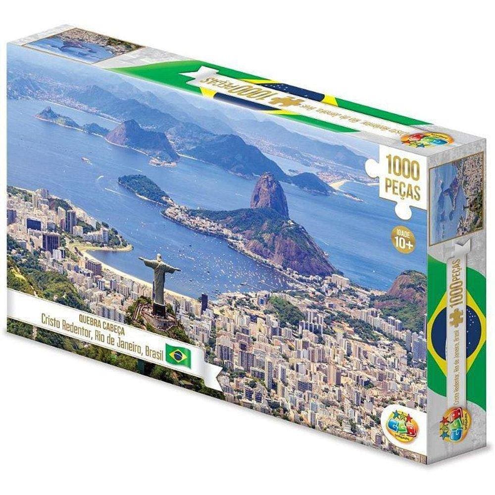 Quebra Cabeça Cartonado Cristo Redentor 1000 Peças