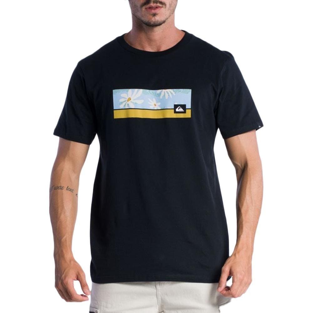 Camiseta Quiksilver Jam It SM24 Masculina Preto