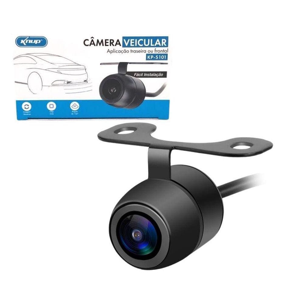 Câmera Frontal E Traseira Automotiva Borboleta Visão Noturna