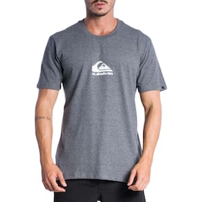Camiseta Quiksilver New Omni SM24 Masculina Cinza Medio