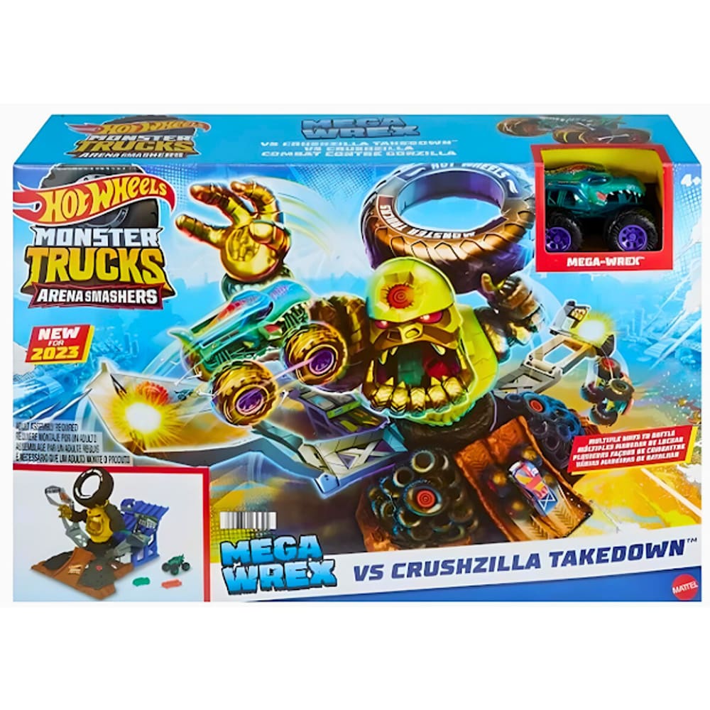 Pista De Corrida - Hot Wheels - Monster Trucks - Arena De