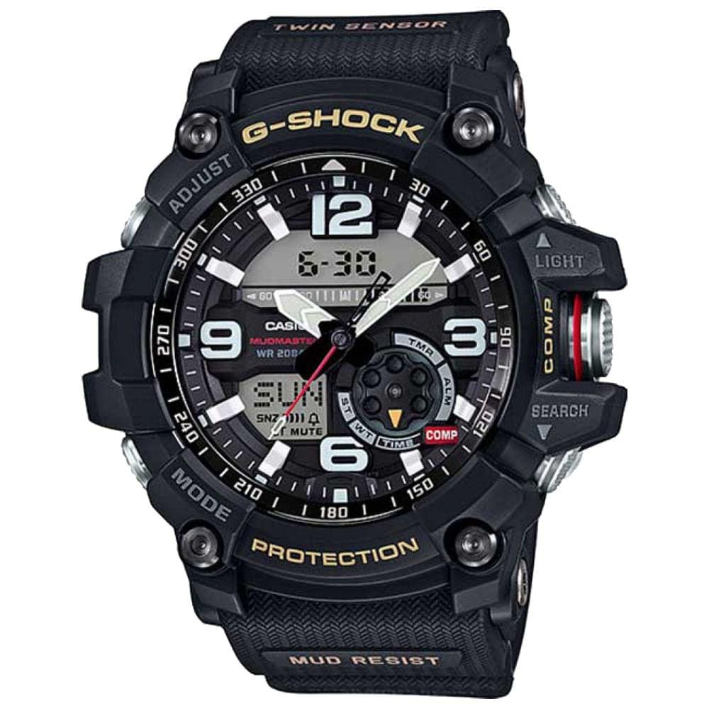 Relógio CASIO G-SHOCK MUDMASTER masculino preto GG-1000-1ADR
