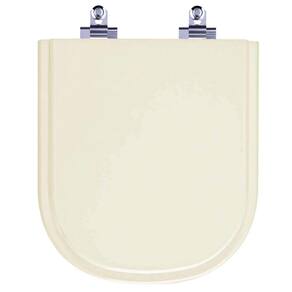 Assento Sanitário Laqueado Soft Close Life Pergamon (Bege Claro) para vaso Celite