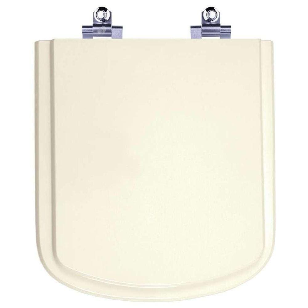 Assento Sanitário Laqueado Soft Close Lirio Marfim (Bege) para vaso Fiori