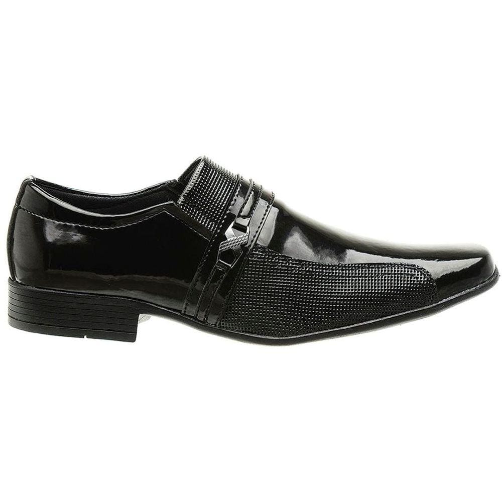 Sapato Classico Social Verniz Preto