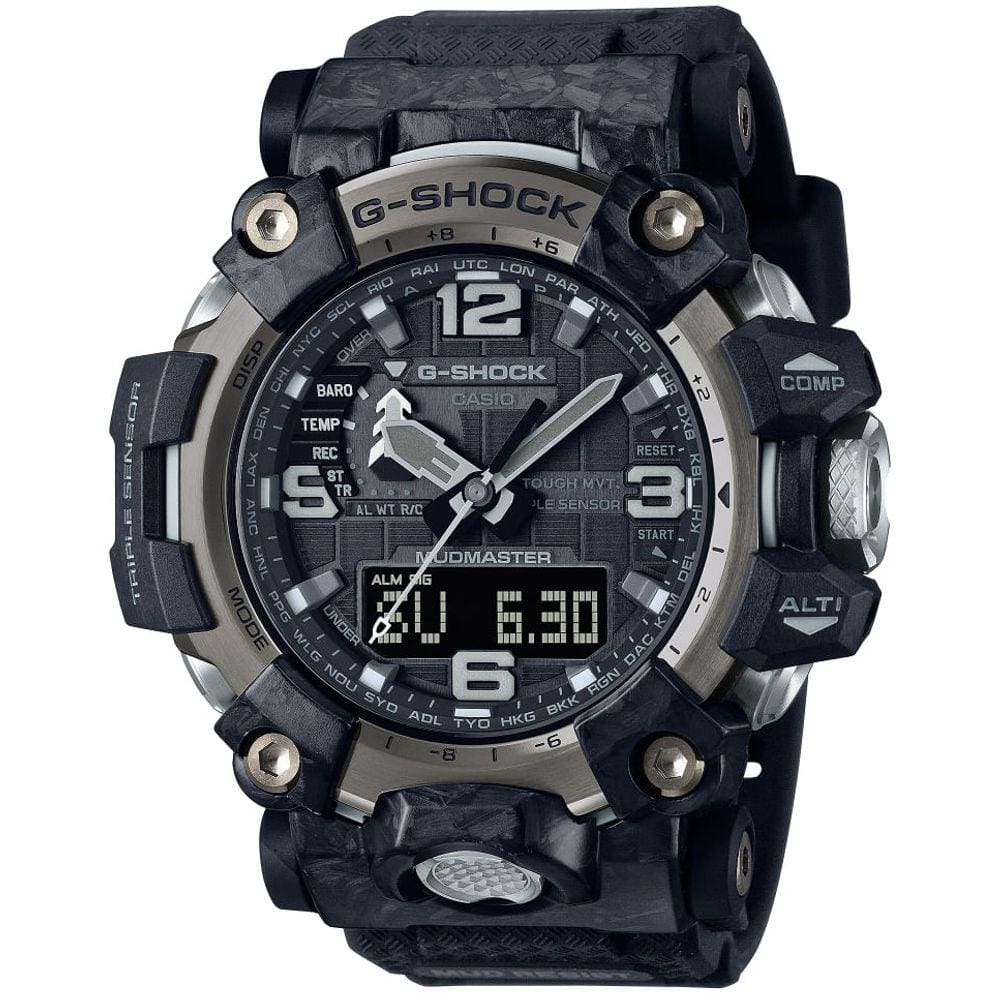 Relógio CASIO G-SHOCK MUDMASTER preto GWG-2000-1A1DR