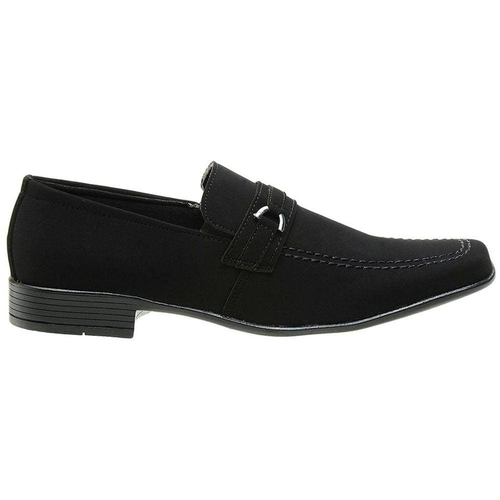 Sapato Classico Social Nobuck Preto