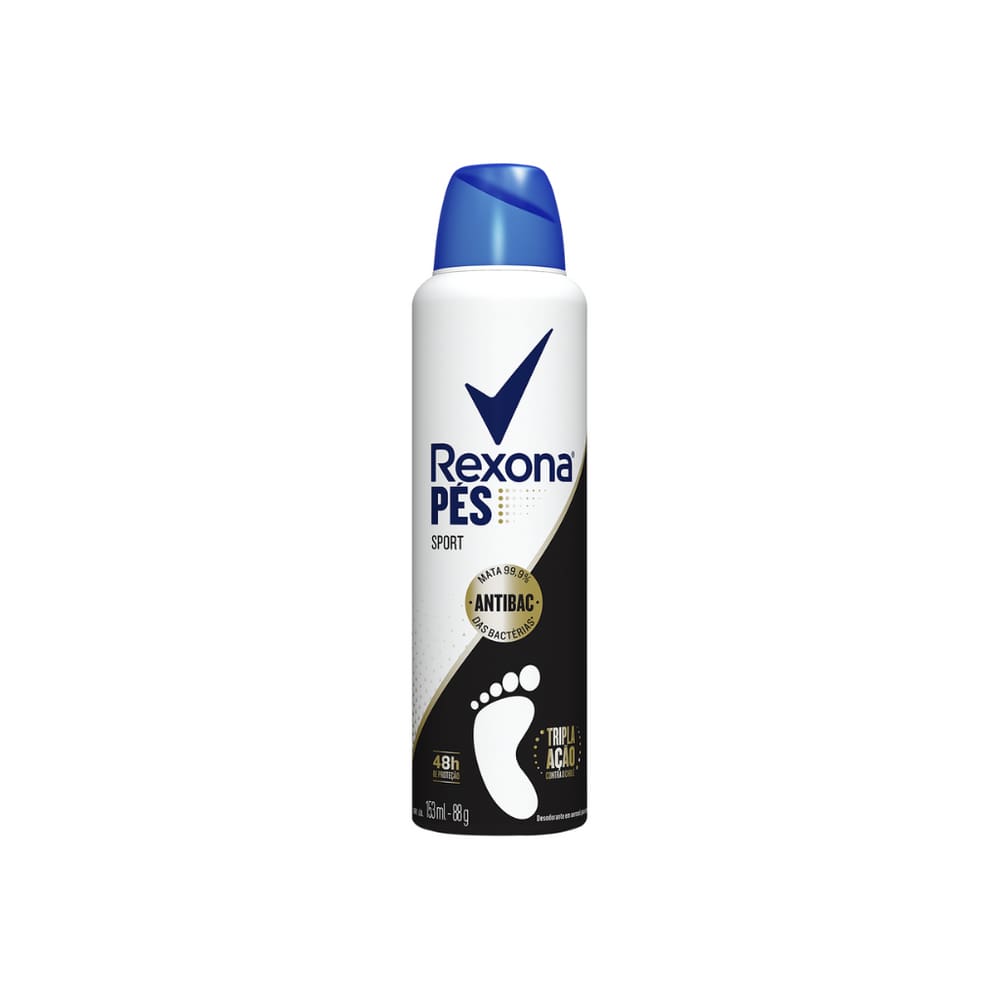 Talco Para Pes Rexona Aerossol 153ml Sport