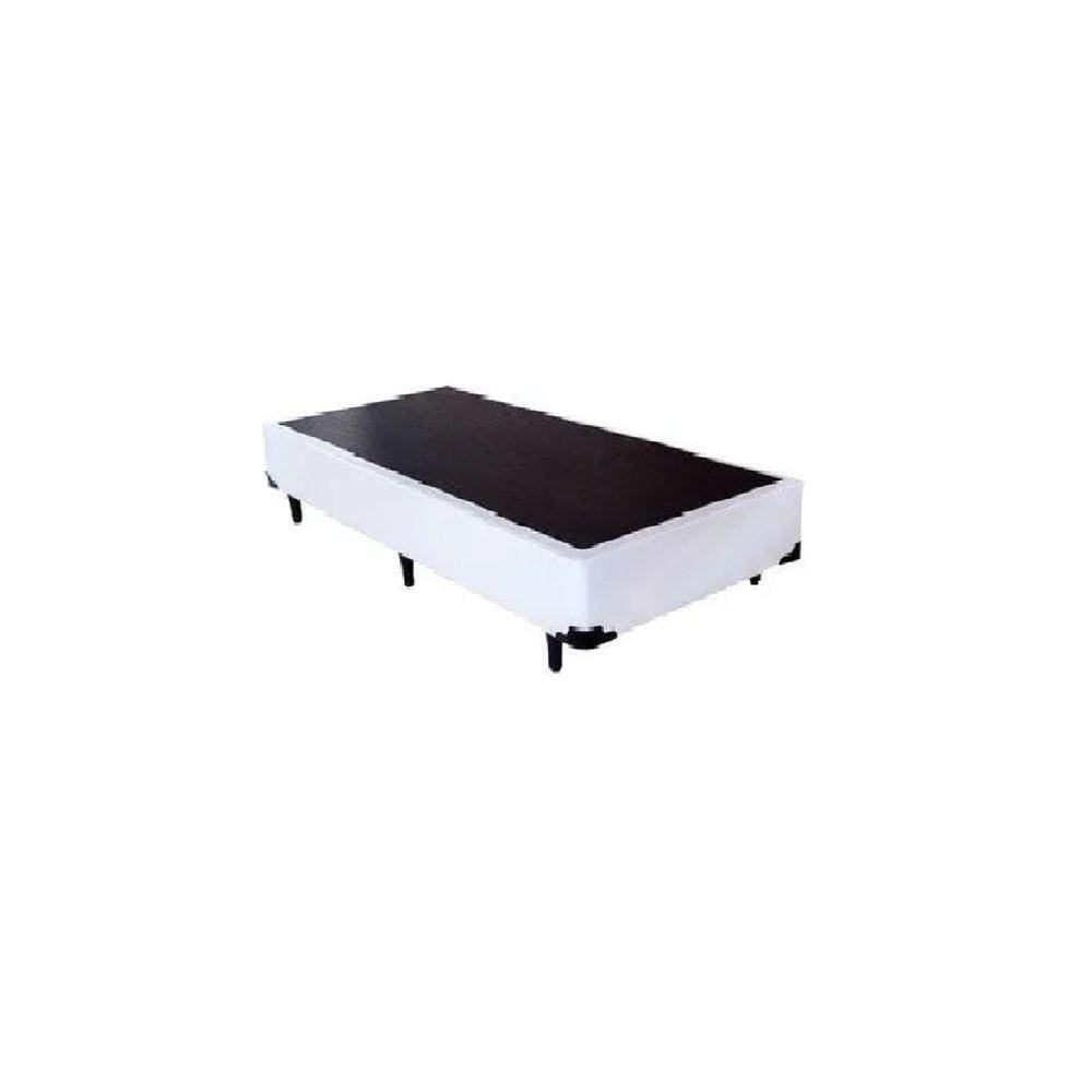 Base Box Solteirão King Blindado Linhão Branco