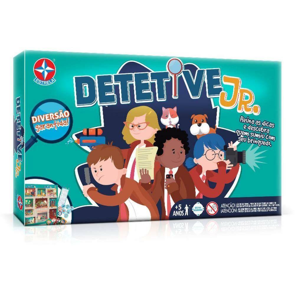 Jogo de Tabuleiro Detetive 3D - ESTRELA