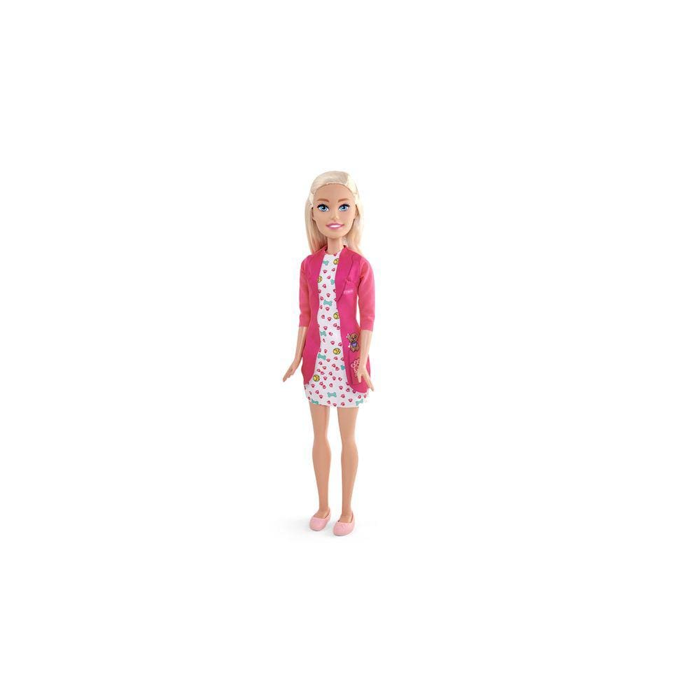 Boneca Barbie Veterinaria grande acessórios doutora Brinquedo 1232 Mattel