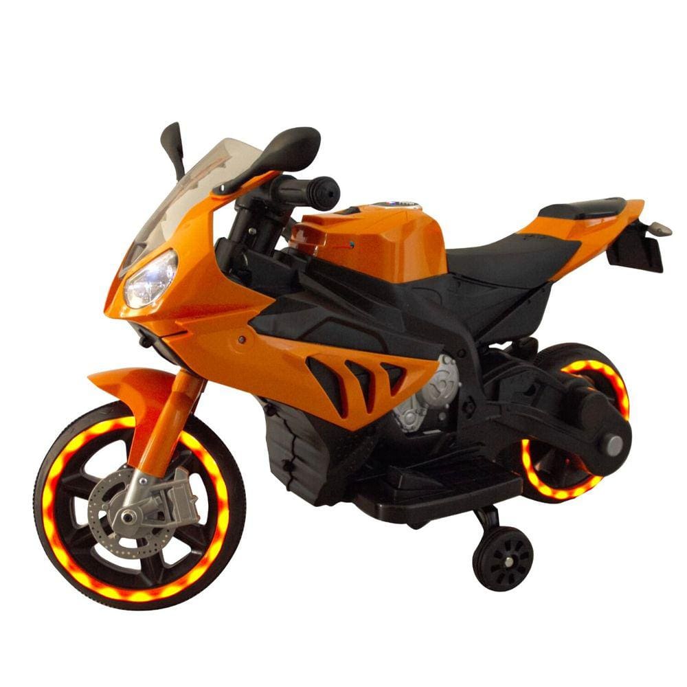 Mini Moto Elétrica Infantil Motorizado 6V Brinquedo Criança Polícia Off-Road