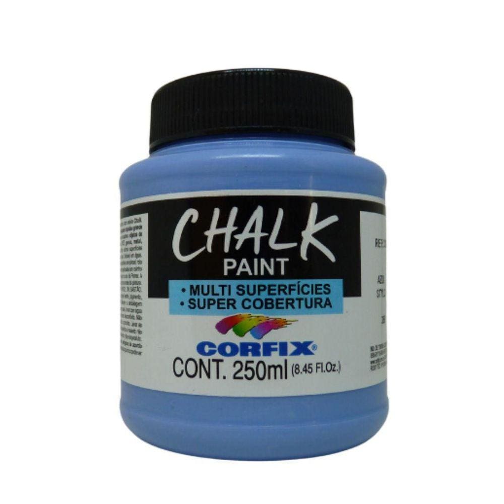Tinta Chalck Paint Corfix 389 Azul Stylo 250Ml