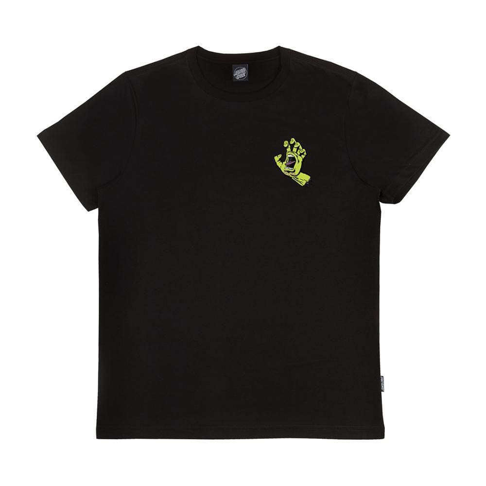 Camiseta Santa Cruz Screaming Hand SS Masculina Preto