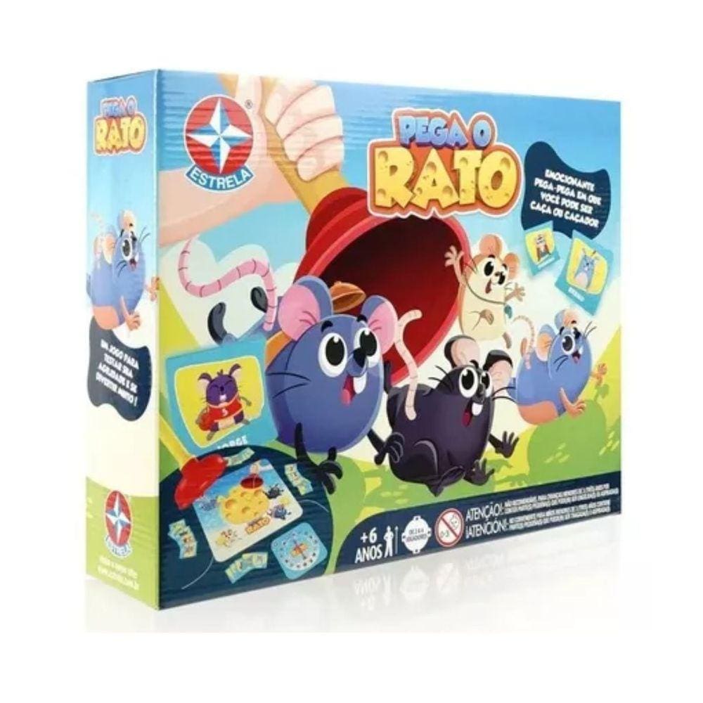 Jogo Da Velha Infantil Entre Gato E Rato - Babebi 6036