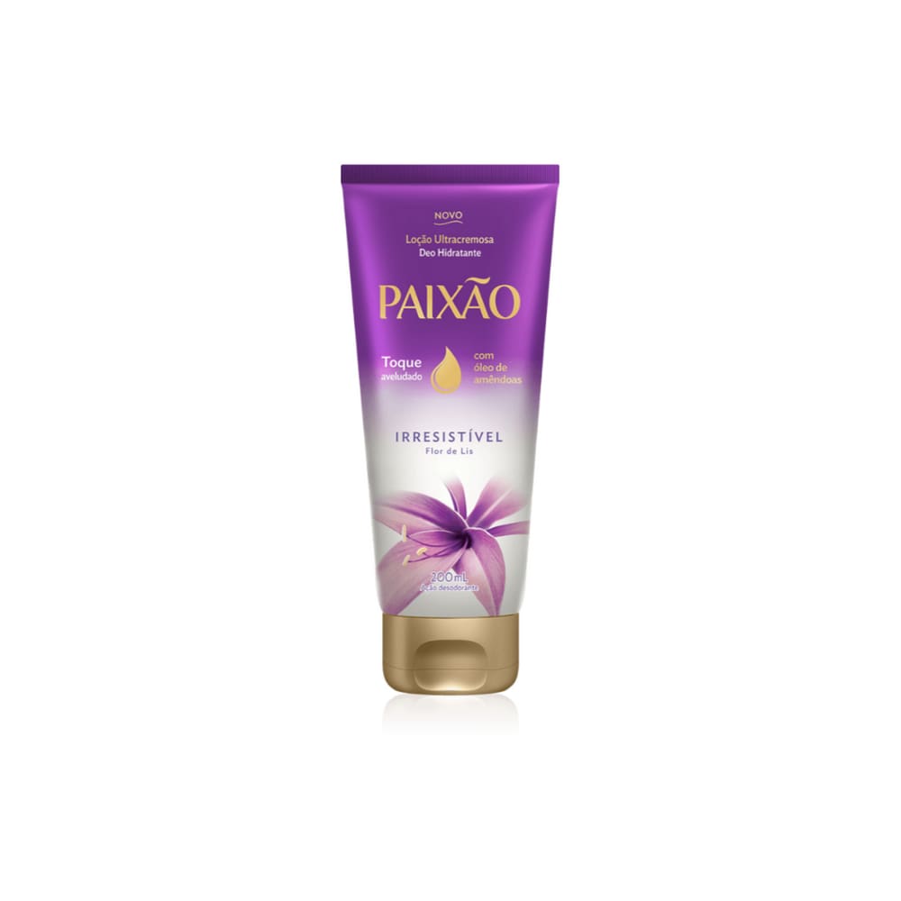 Hidratante Corporal  Paixão Bisnaga 200ml Irresistivel