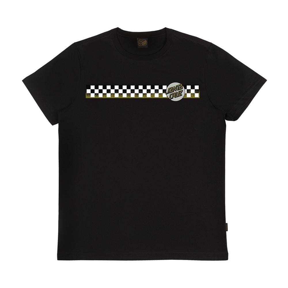 Camiseta Santa Cruz Infinite Ringed Dot SS Masculina Preto