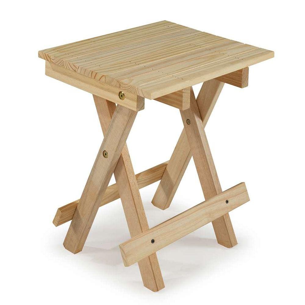 banco dobrável forest bege