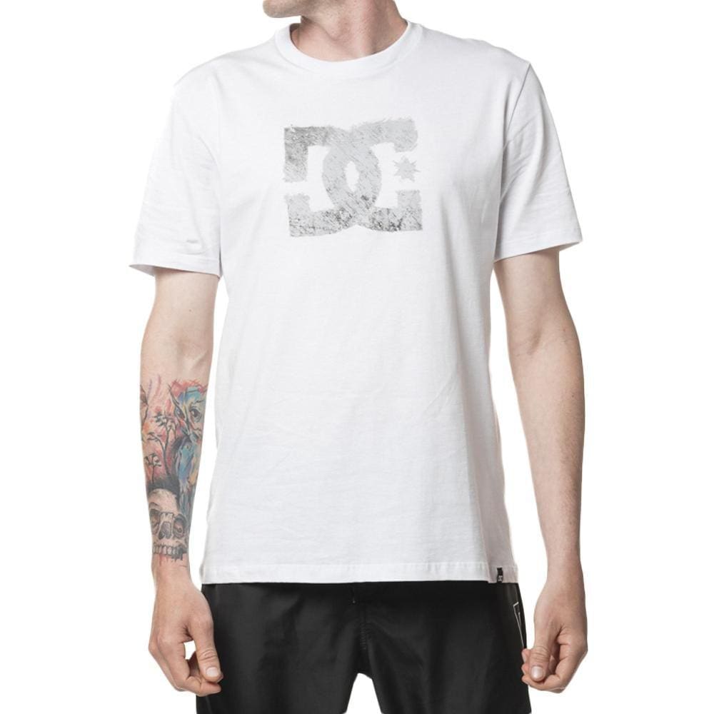 Camiseta DC Shoes One Time SM24 Masculina Branco