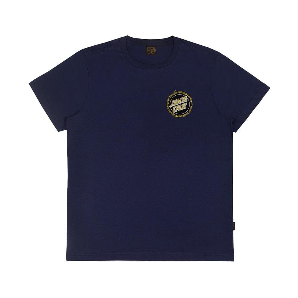 Camiseta Santa Cruz Screaming 50 SS Masculina Marinho