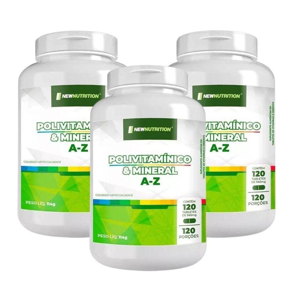 Polivitamínico & Mineral A-Z: Suplemento Completo Para Saúde