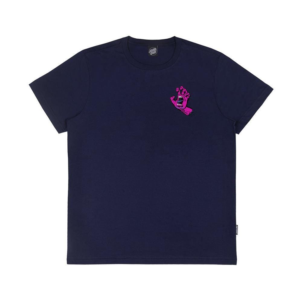 Camiseta Santa Cruz Screaming Hand SS Masculina Marinho