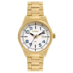 Relógio Condor Masculino Ref: Copc32Bl/4K Casual Dourado