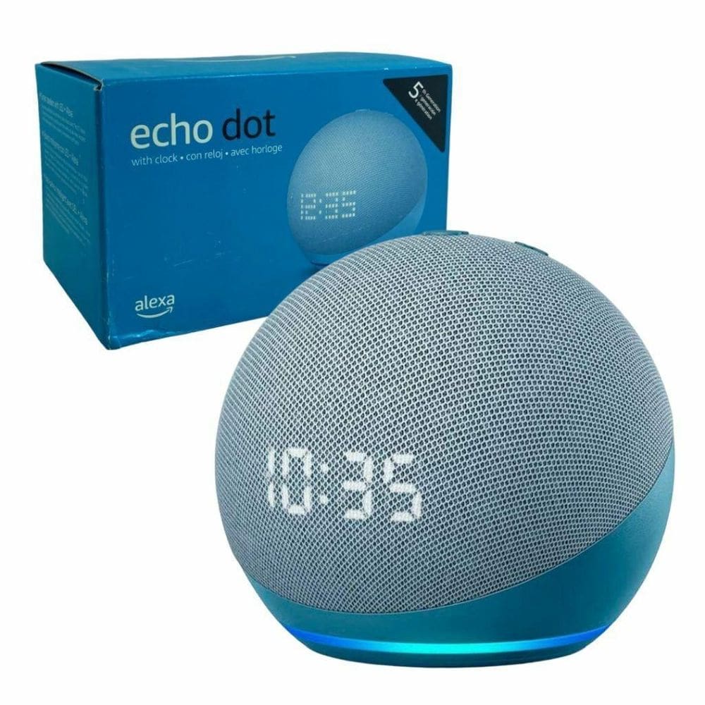 Echo Dot Geração Relógio Smart Speaker Casas Bahia