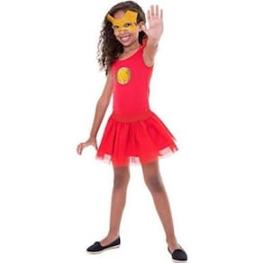Fantasia Infantil Heroína Menina De Ferro Vingadores