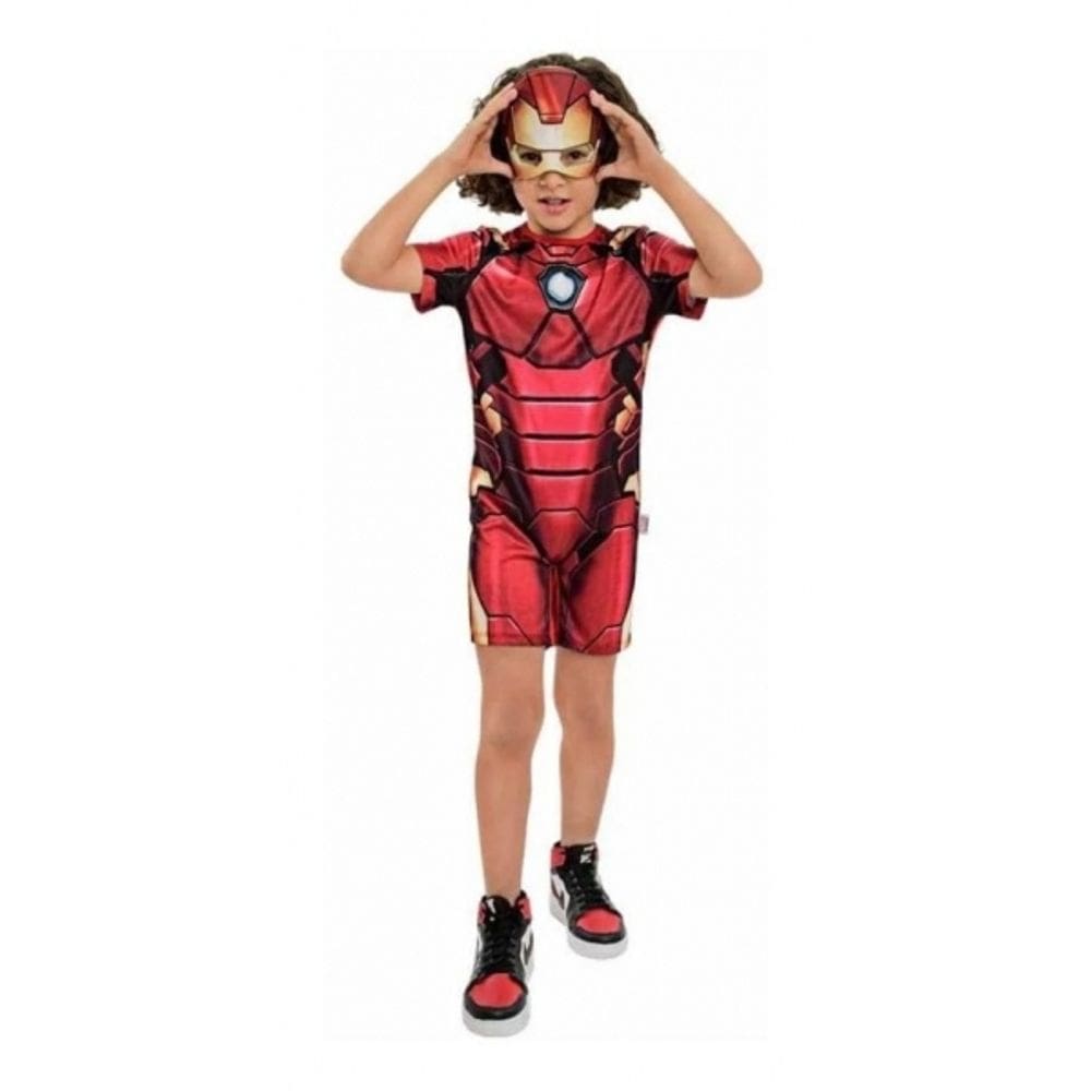 Fantasia Infantil Homem De Ferro Pop