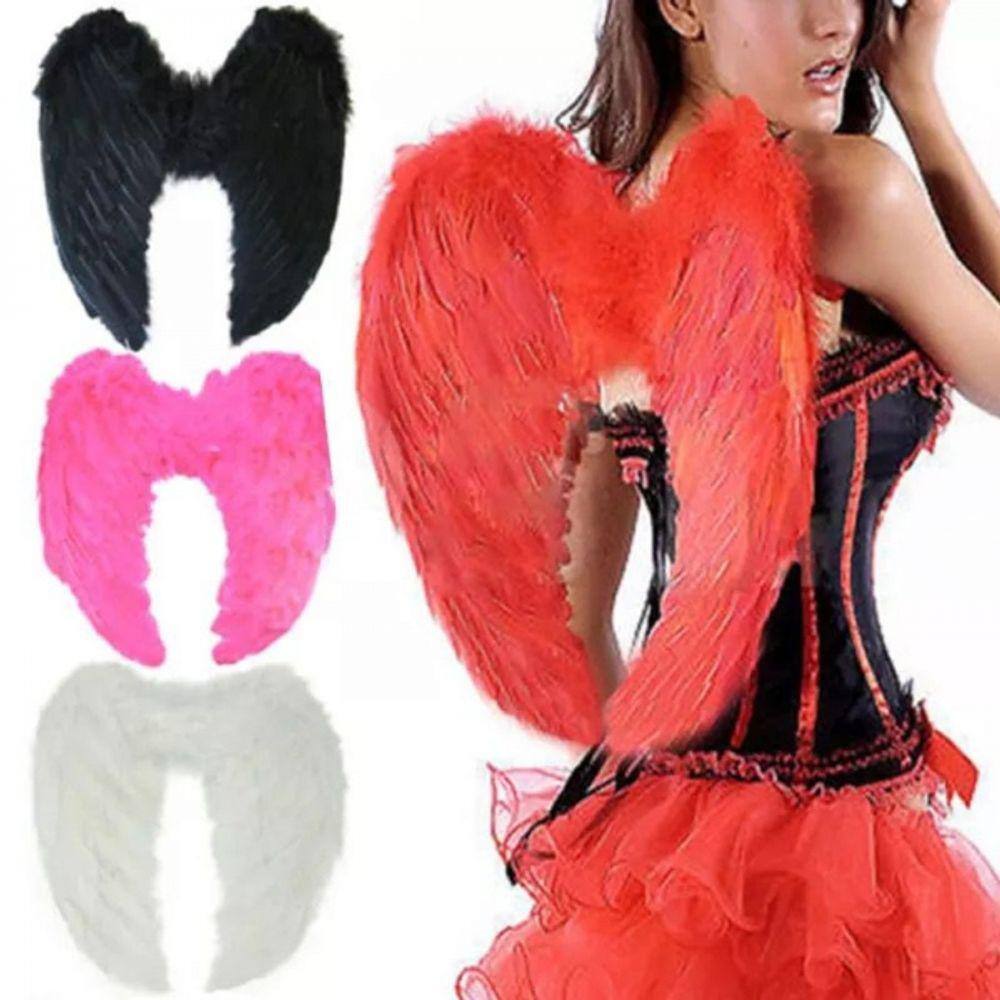 Asas de Anjo Fada Carnaval Halloween
