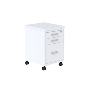 Gaveteiro Volante 3 Gavetas GVPS03P25TUB Branco