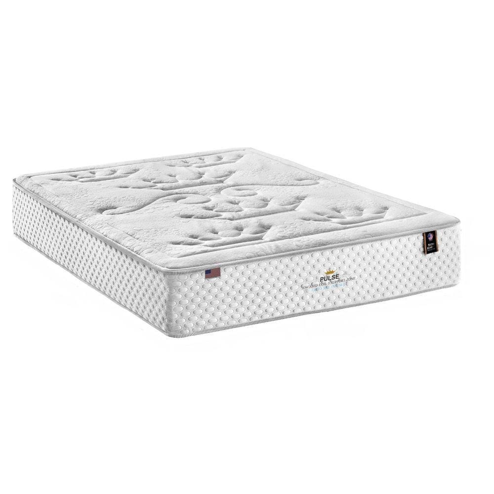 Colchão King Size Mola Ensacada Pulse 30x193x203cm Branco