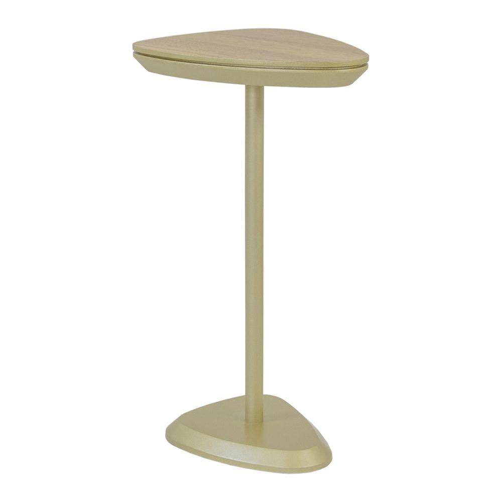 Mesa de Apoio Osllo Essentials Freijó/ Gold