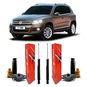 Par Amortecedor Kit Suspensão Traseira Tiguan 2009 A 2017