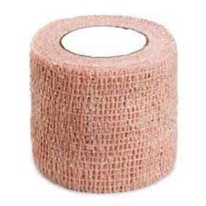 Bandagem Autoaderente Elastica Tamanho 5X450Cm - Bege