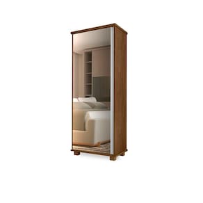 Multiuso com espelho 1 porta puxador moderno Londres
