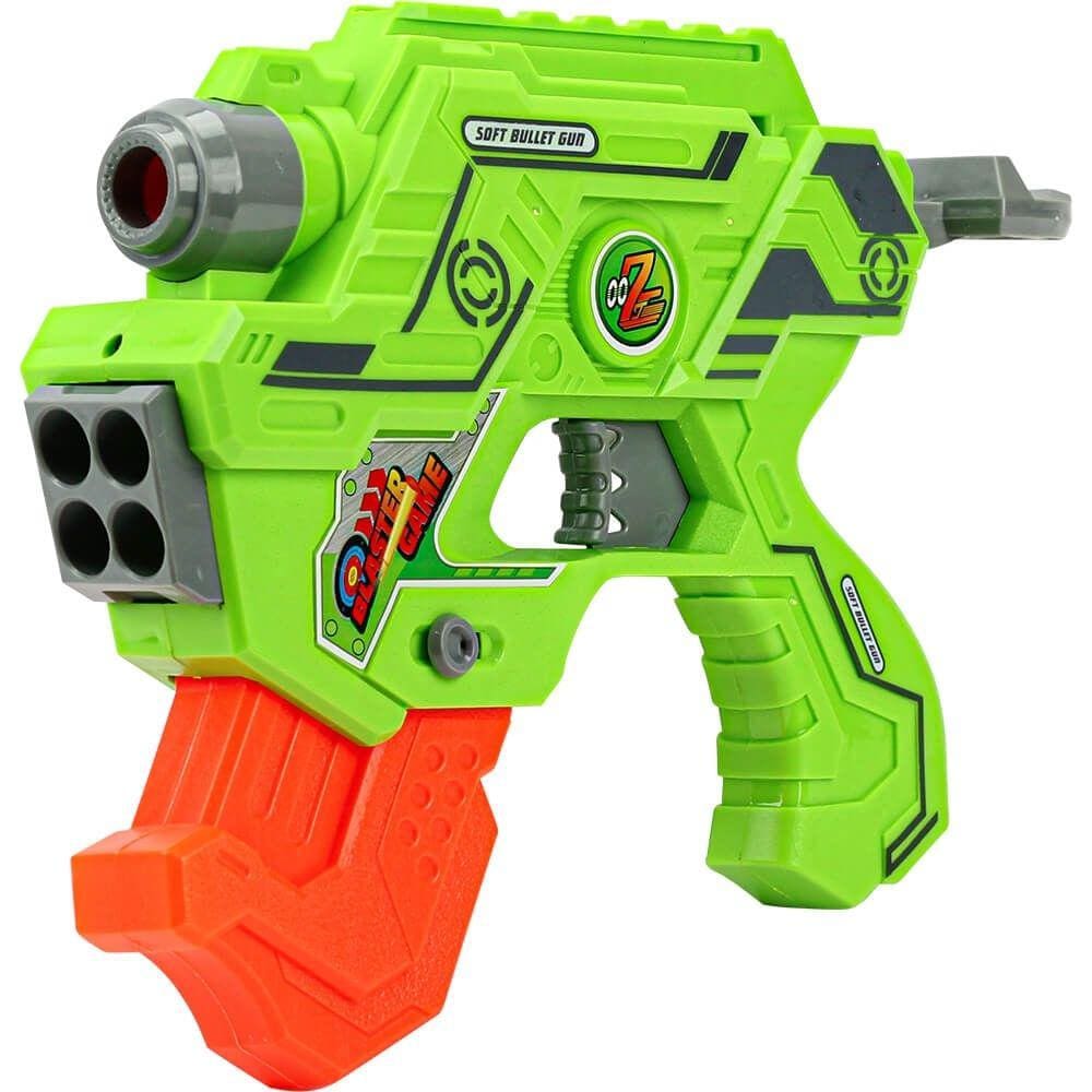 Arma Brinquedo Infantil Same Glock Soft Bullet Gun Fantasia