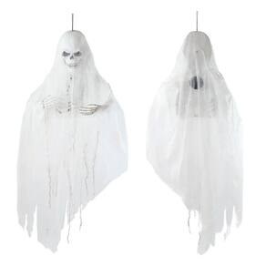 Boneco Caveira Orion Decoração Halloween com Som e Luz