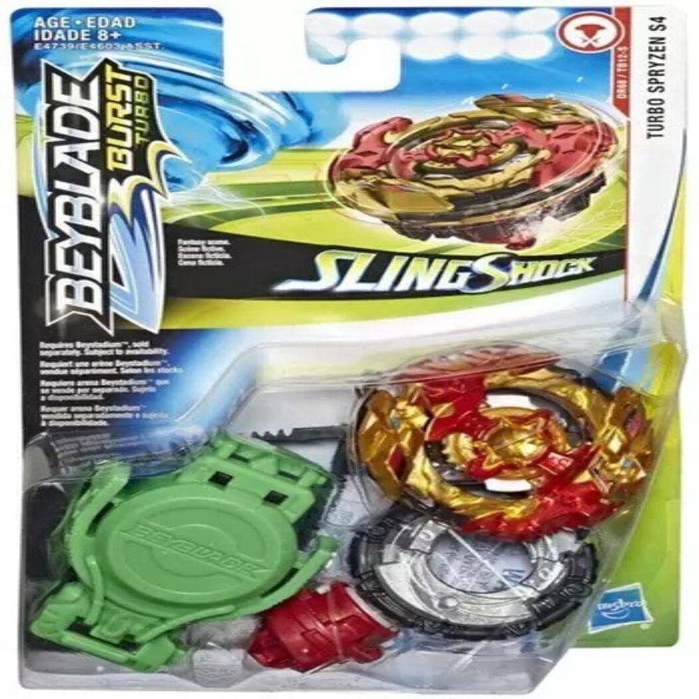 Beyblade Burst Turbo Slingshock - Kit de Batalha Rail Rush - Beyblade