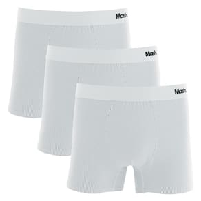 Kit 3 Cuecas Boxer Mash Microfibra Risca de Giz 045.00