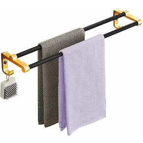 Suporte Porta Toalha Banho Duplo Toalheiro Parede 60cm