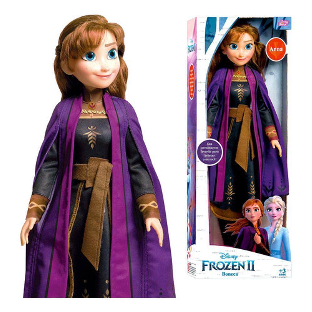 Boneca Frozen 2 - Anna e Acessórios Irmãs com Estilo Hasbro - JP