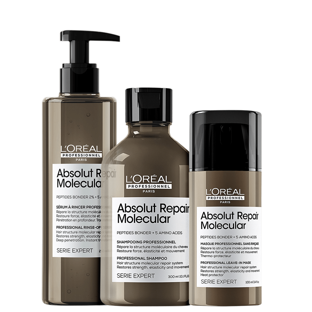 Kit L`Oréal Professionnel Absolut Repair Molecular Total (3 Produtos)