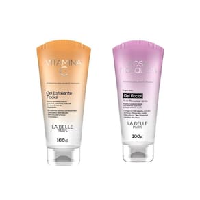 Gel Facial Rosa Mosqueta e Vitamina C La Belle Kit com 2 unidades