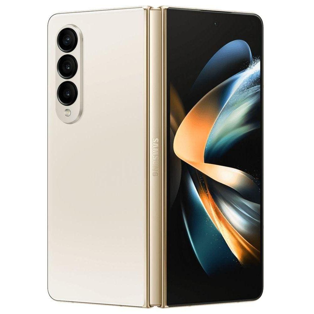 Usado: Samsung Galaxy Z Fold4 5G 256GB Creme Muito Bom - Trocafone