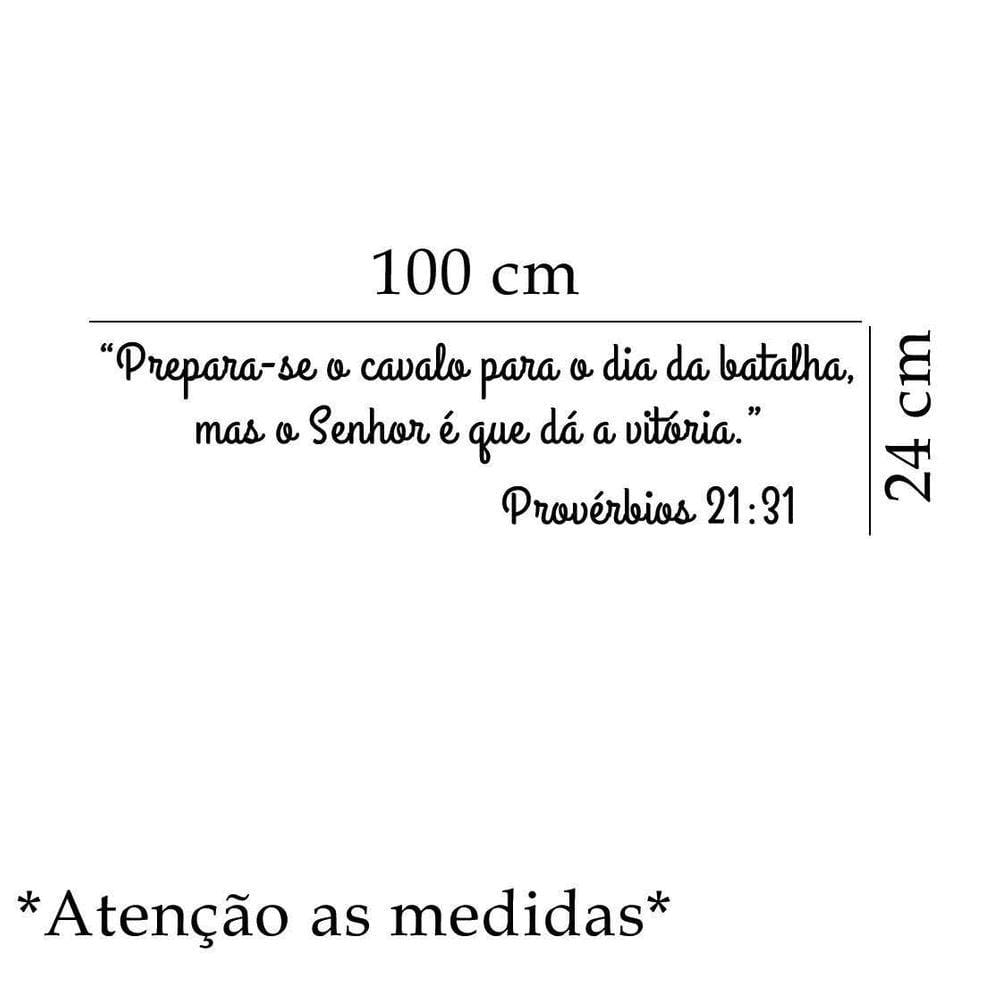 Adesivo De Parede Frase Provérbios 21:13 Mod01
