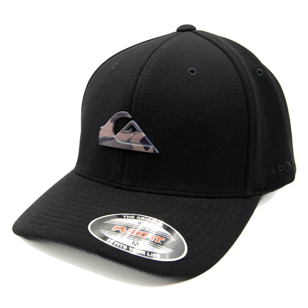 Boné Quiksilver Aba Curva Plate Camo SM24 Black
