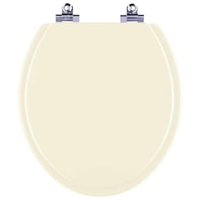 Assento Sanitário Laqueado Soft Close Saveiro Pergamon (Bege Claro) para vaso Celite