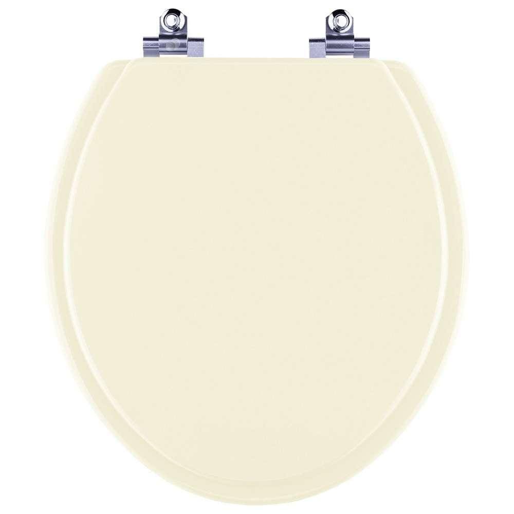 Assento Sanitário Laqueado Soft Close Sabara Palha (Bege Claro) para vaso Icasa